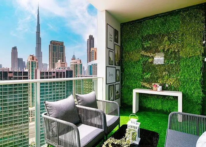 Gorgeous 2Br With Full Burj Khalifa View, 5 Mins From Dubai Mall