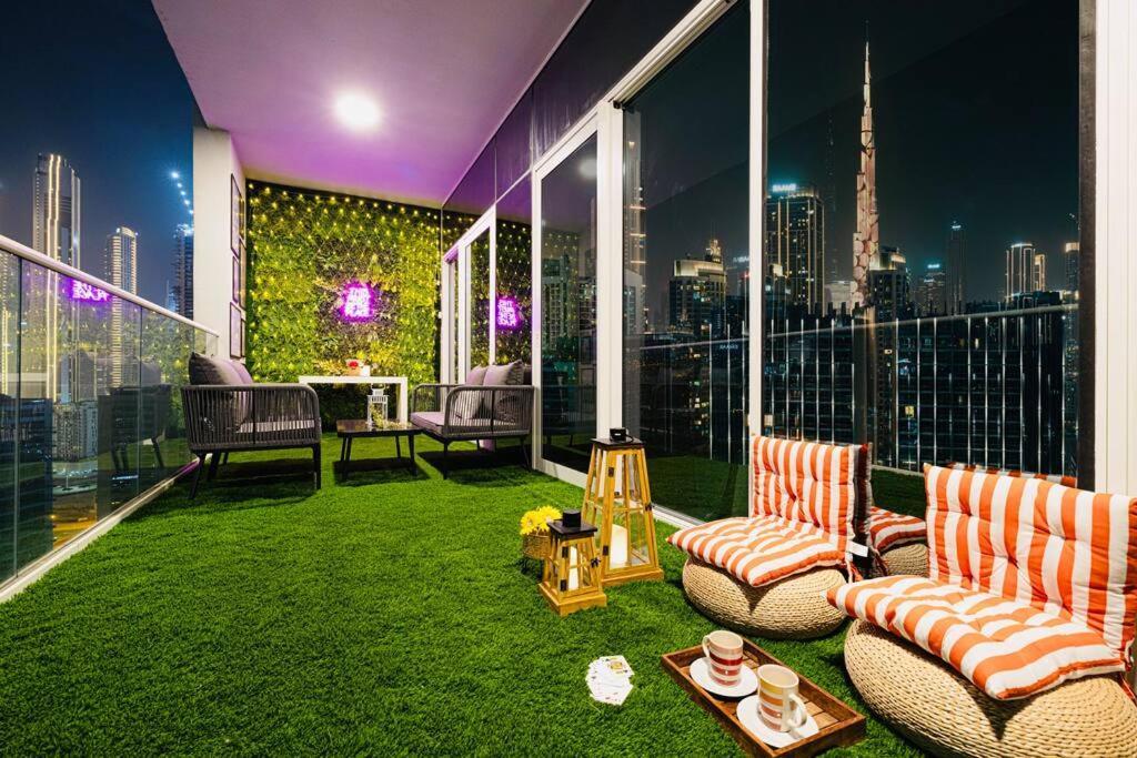 Appartement Gorgeous 2br With Full Burj Khalifa View, 5 Mins From Mall Dubaï